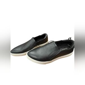 Kenneth Cole New York Women Mariel Leather Upper Sneakers Sz 7 Black NWT